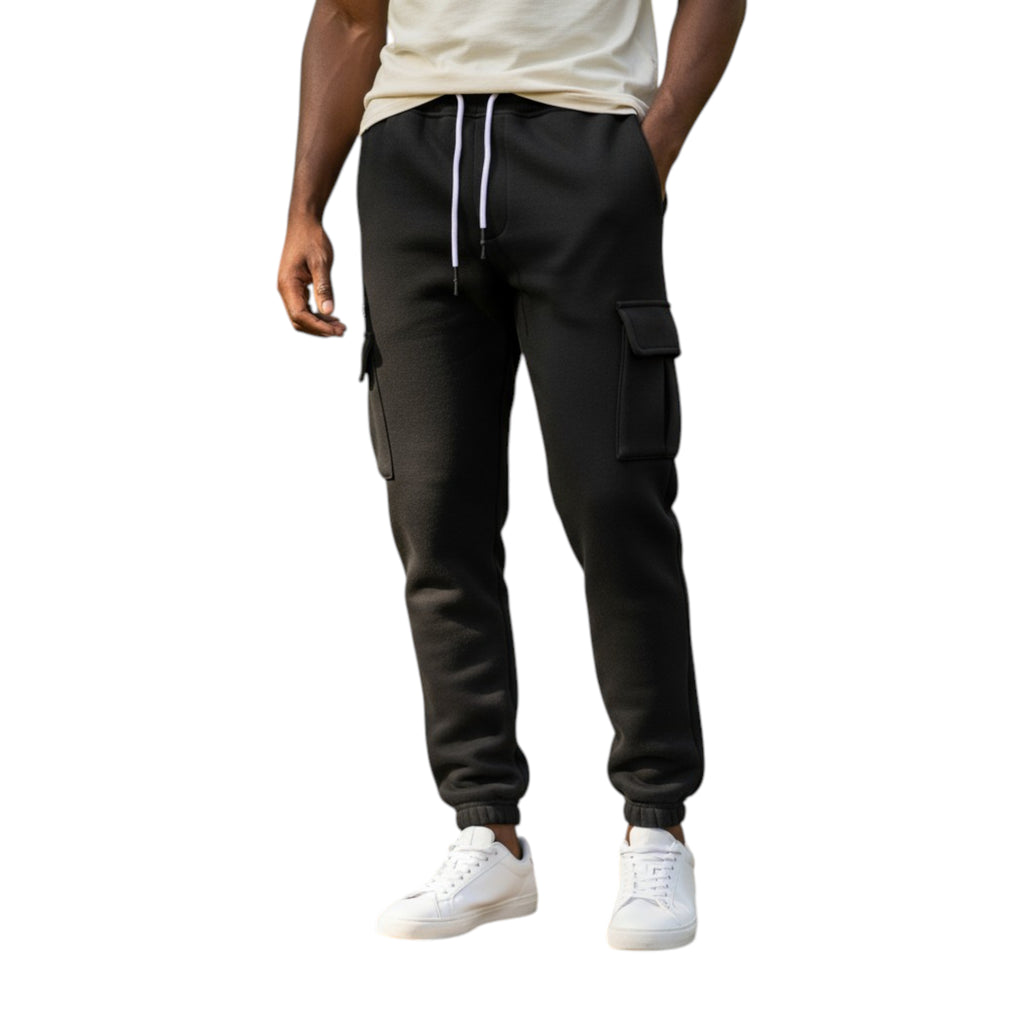 Cargo Pant Black | Pantaloni Streetwear Basket | Rook Basketball