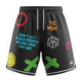 Crazy Short Black - Pantaloncini Basket Neri Mesh | Rook Basketball