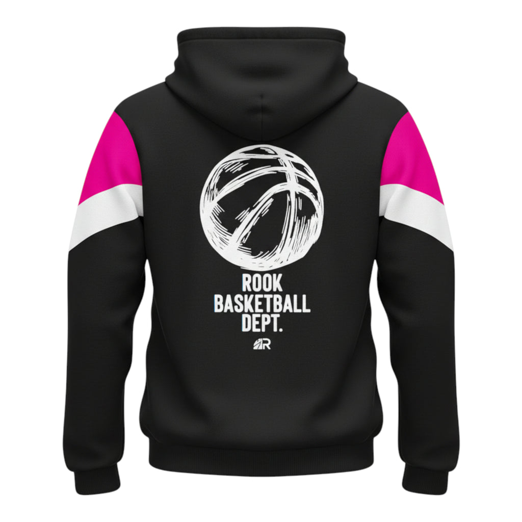 Hoodie Basketball Dept. Black - Felpa Varsity Basket | Rook