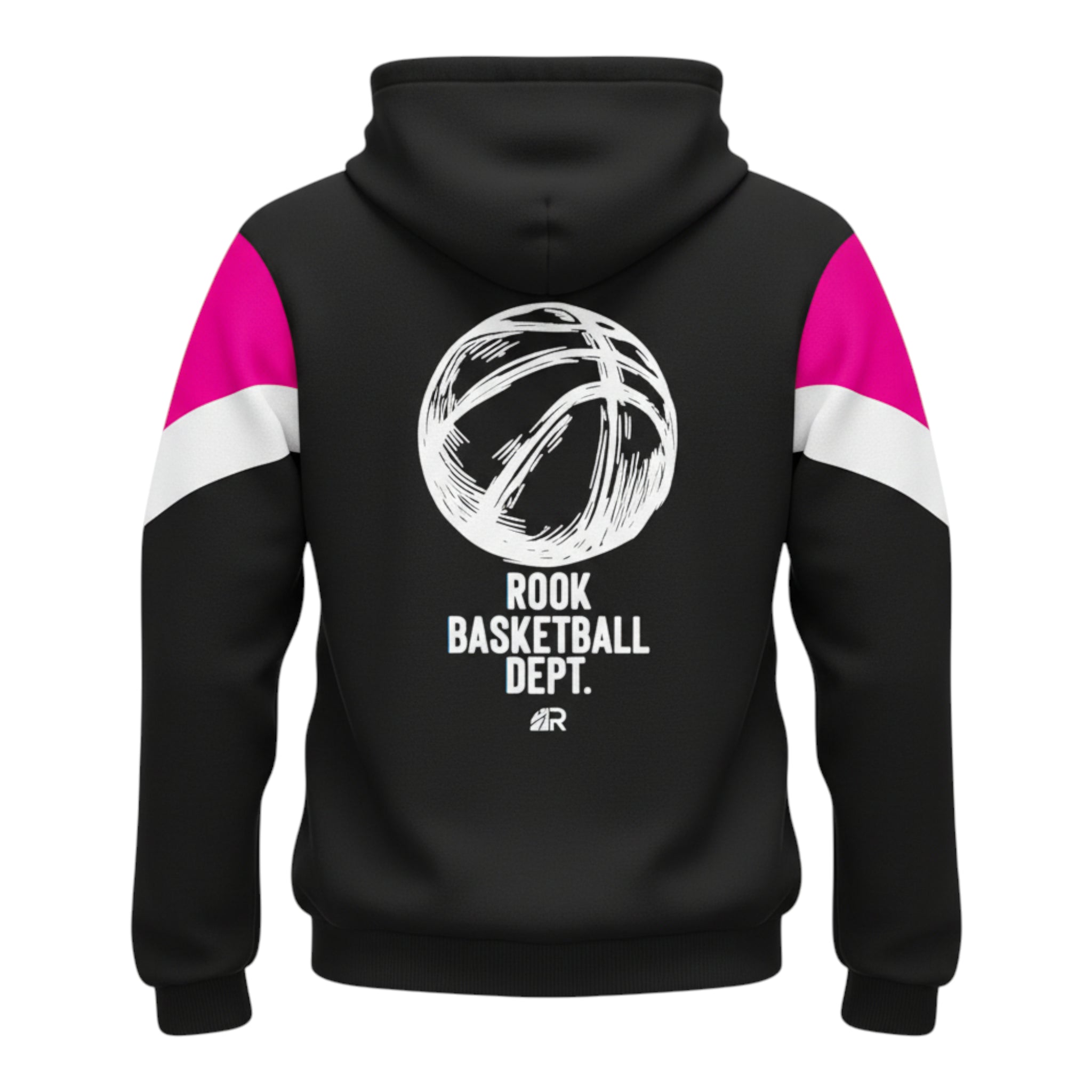 Hoodie Basketball Dept. Black - Felpa Varsity Basket | Rook