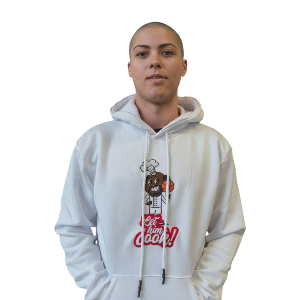 Let Him Cook Hoodie Black | Felpa Basket Cappuccio | Rook Basketball
