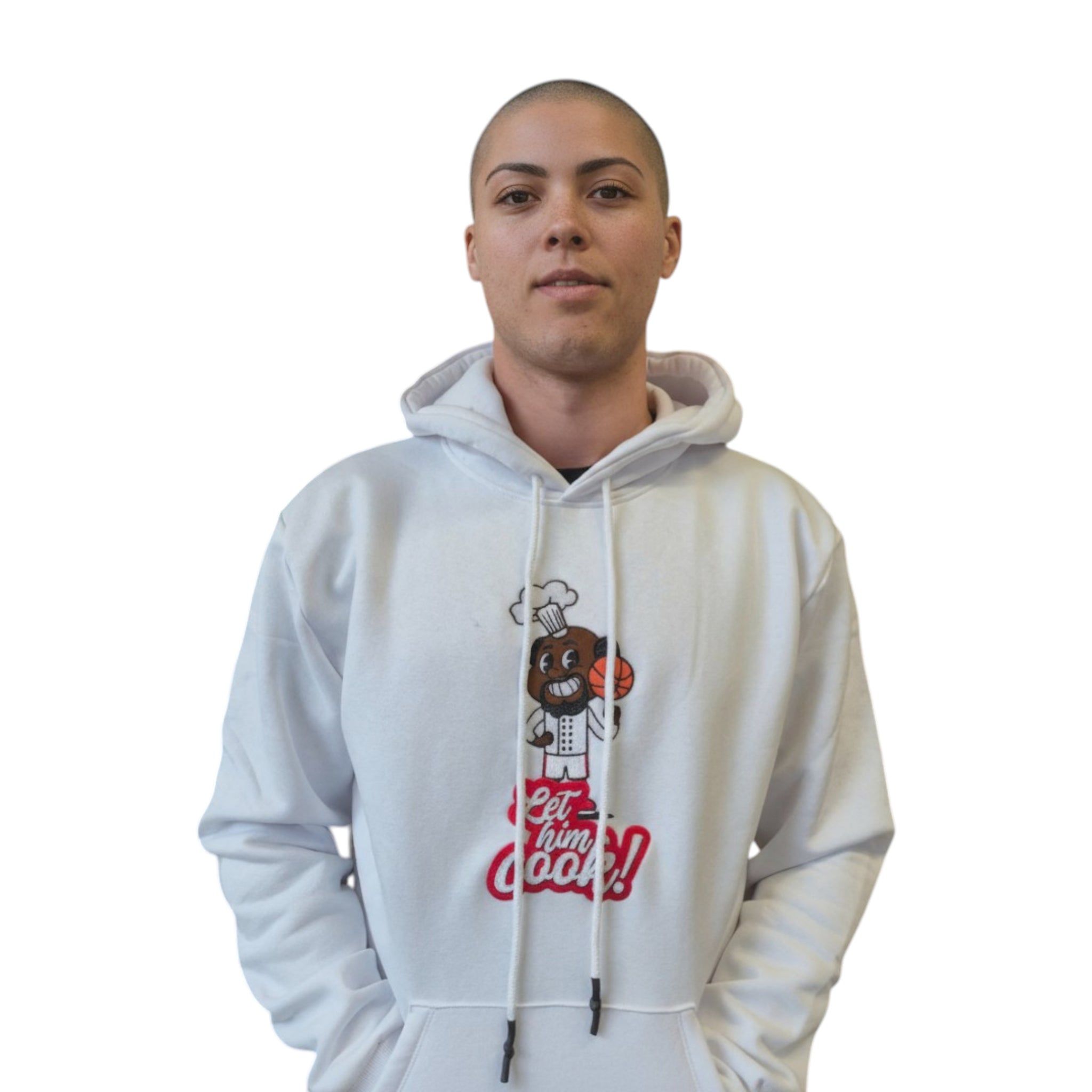 Let Him Cook Hoodie Black | Felpa Basket Cappuccio | Rook Basketball