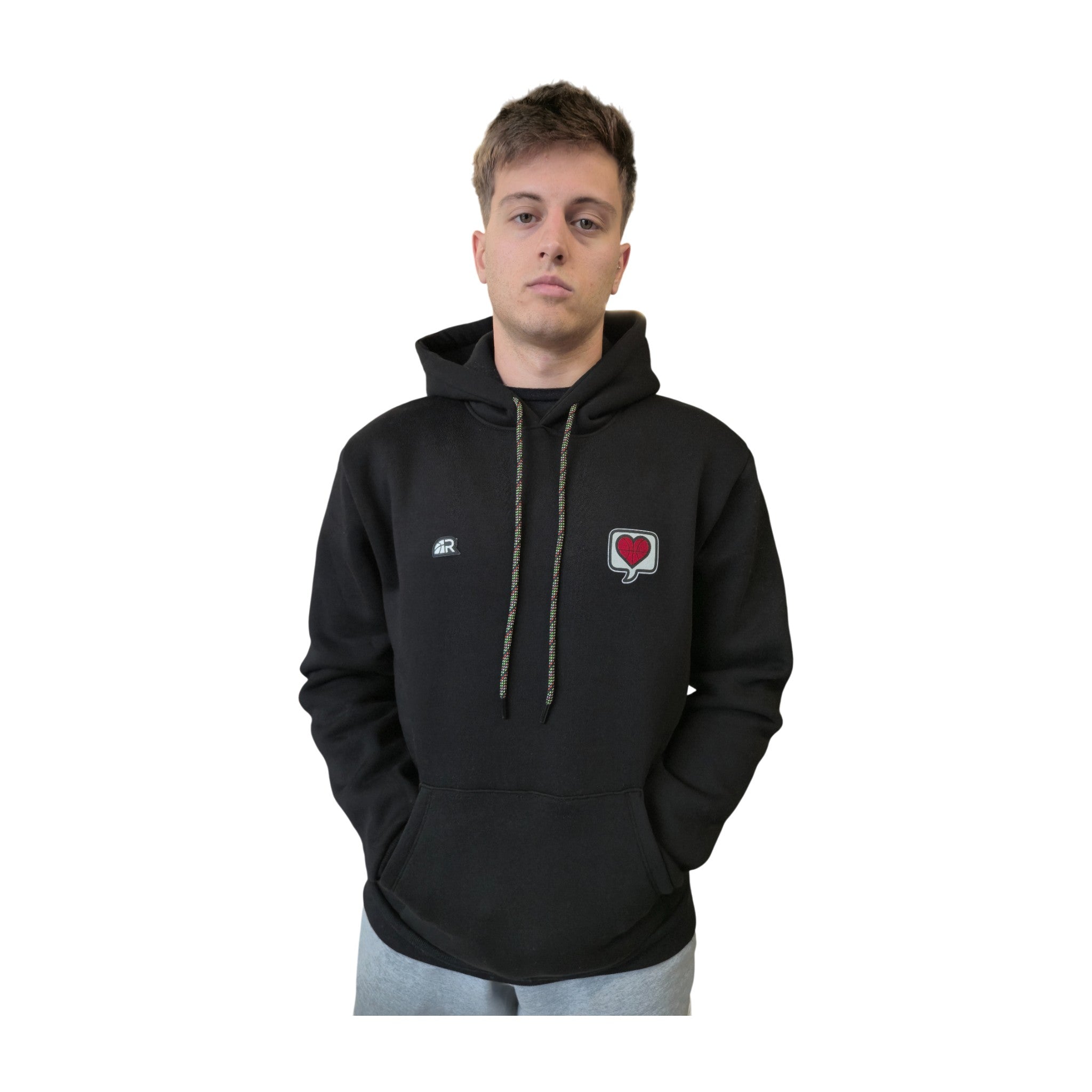 Love For The Game Hoodie Black | Felpa Basket | Rook Basketball
