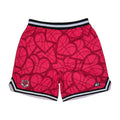 Love for the Game Shorts Red | Pantaloncini Basket Mesh | Rook Basketball