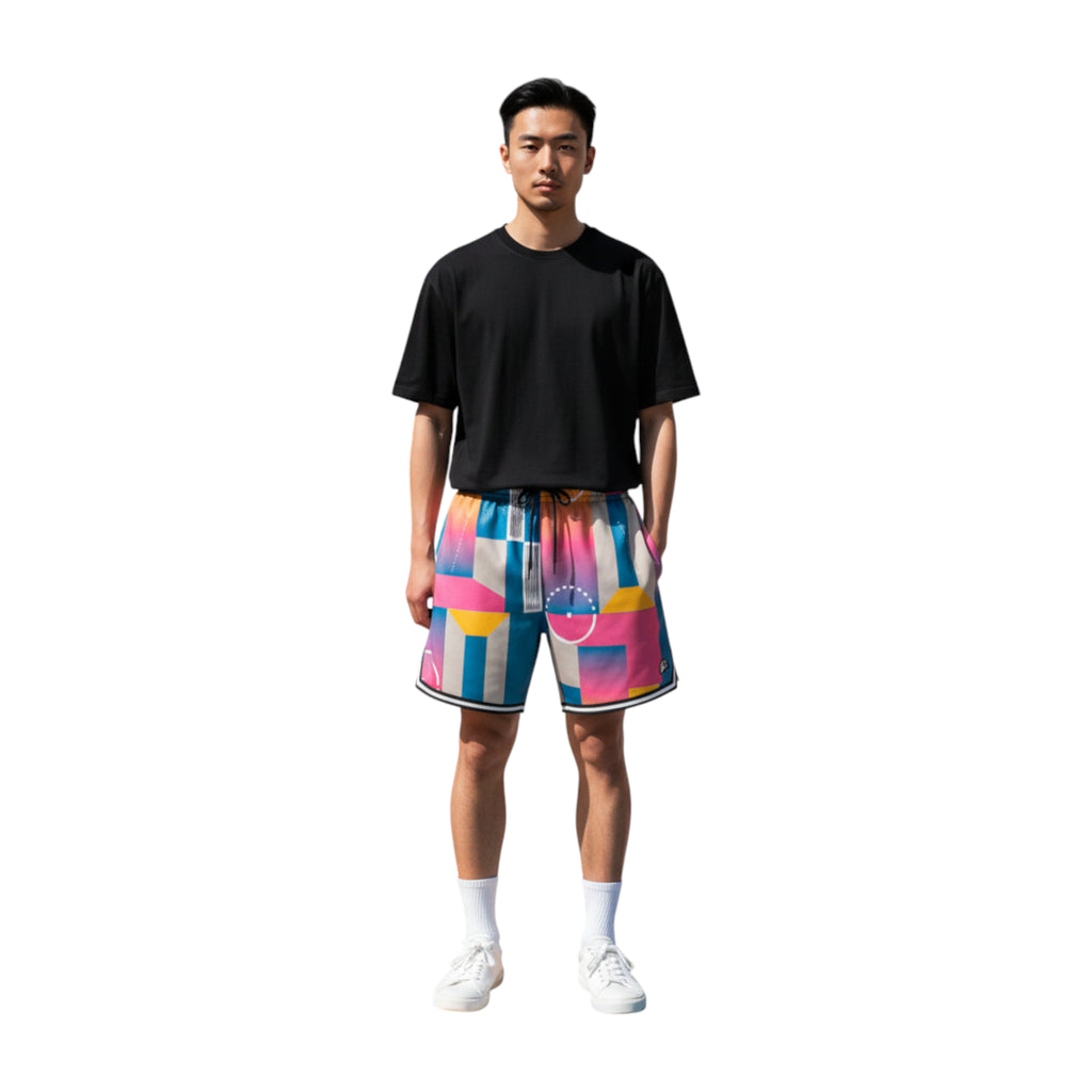 Pigalle Poly Short - Pantaloncini Basket Mesh | Rook Basketball