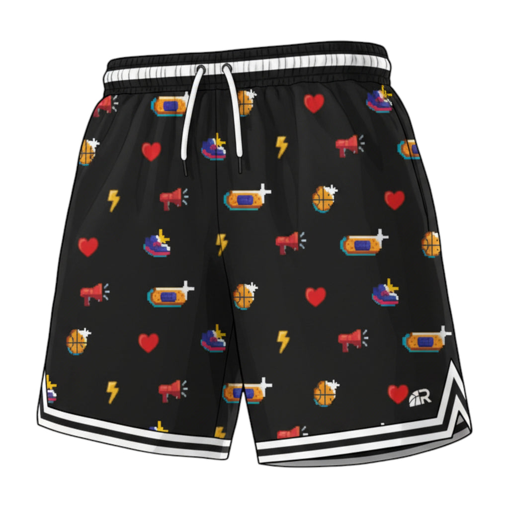 Play The Game Short - Pantaloncini Basket Classici | Rook Basketball