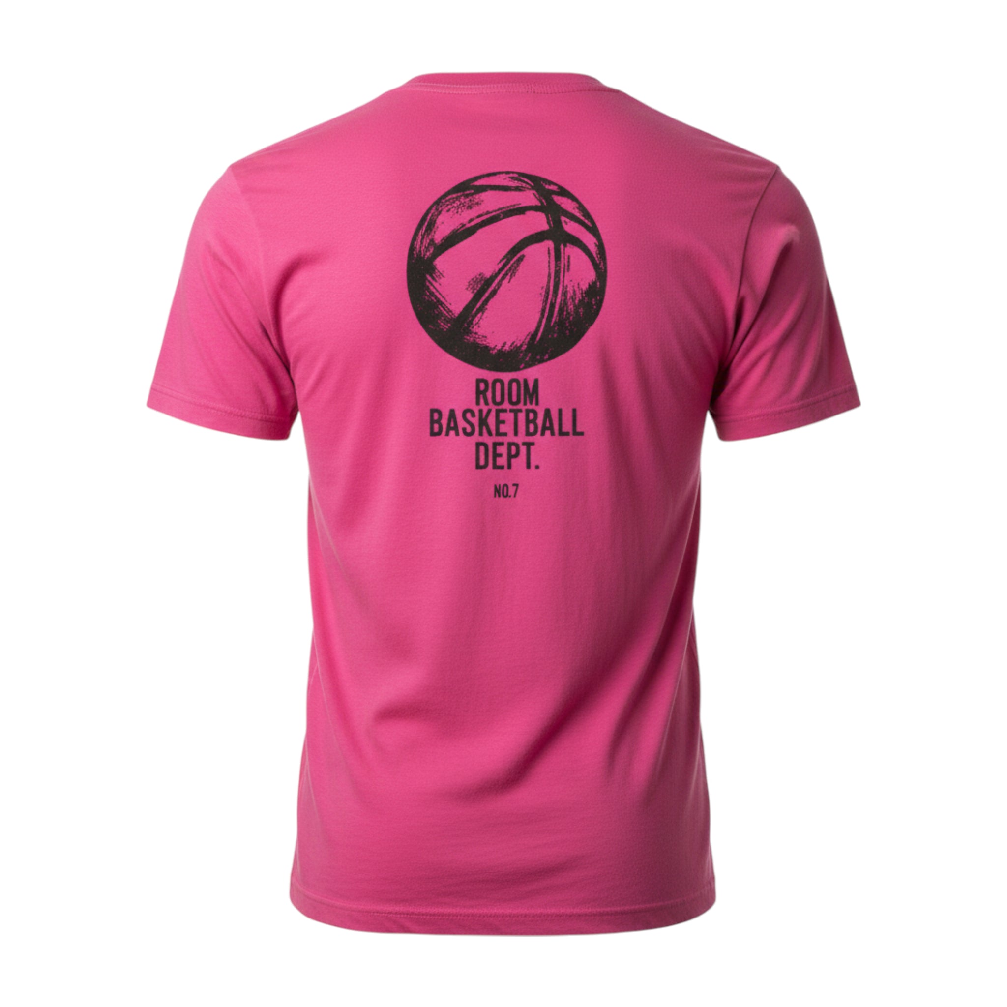 T-Shirt Basketball Dept. Pink - Maglia Basket Rosa | Rook