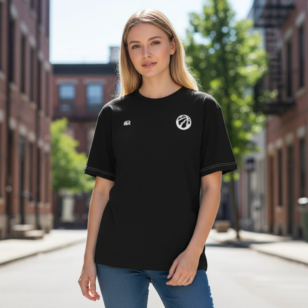 T-Shirt "Basketball Dept." Black | Rook Basketball | Streetwear d'Élite