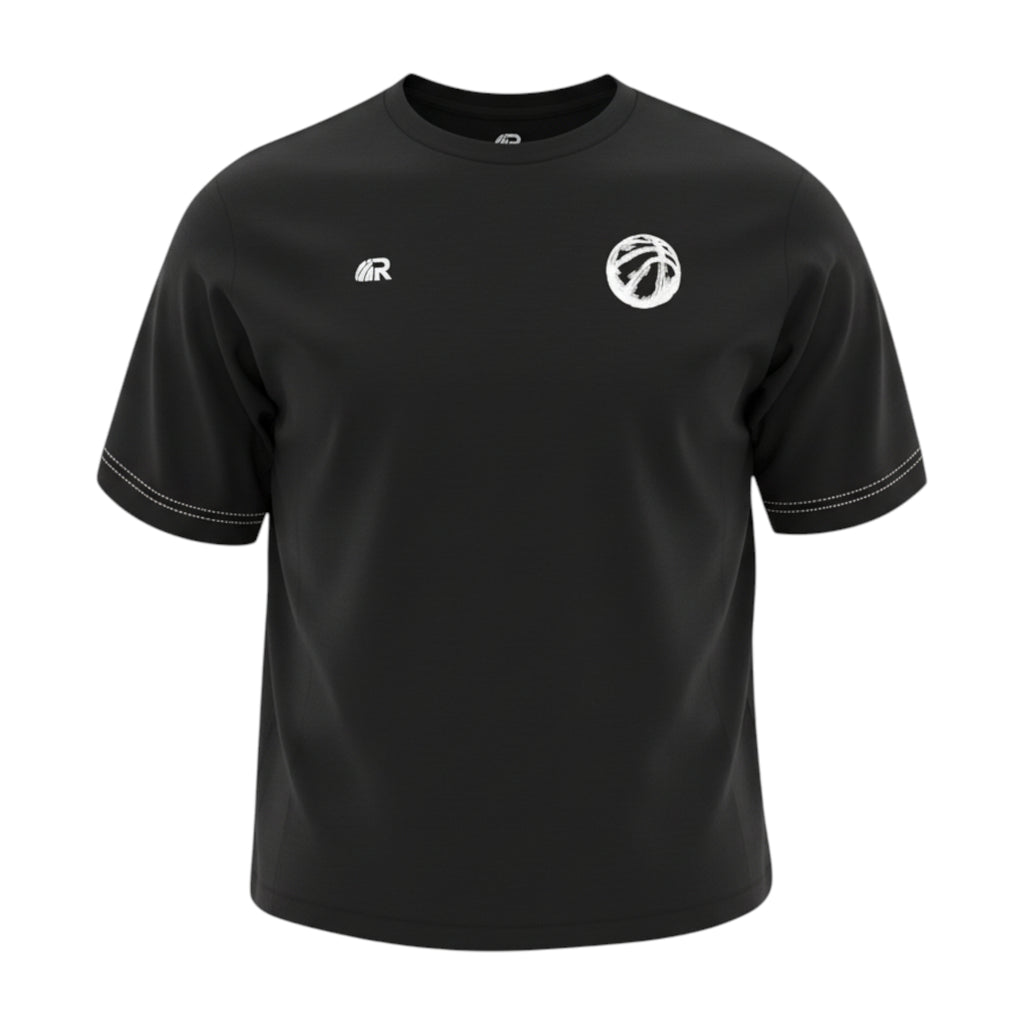 T-Shirt "Basketball Dept." Black | Rook Basketball | Streetwear d'Élite