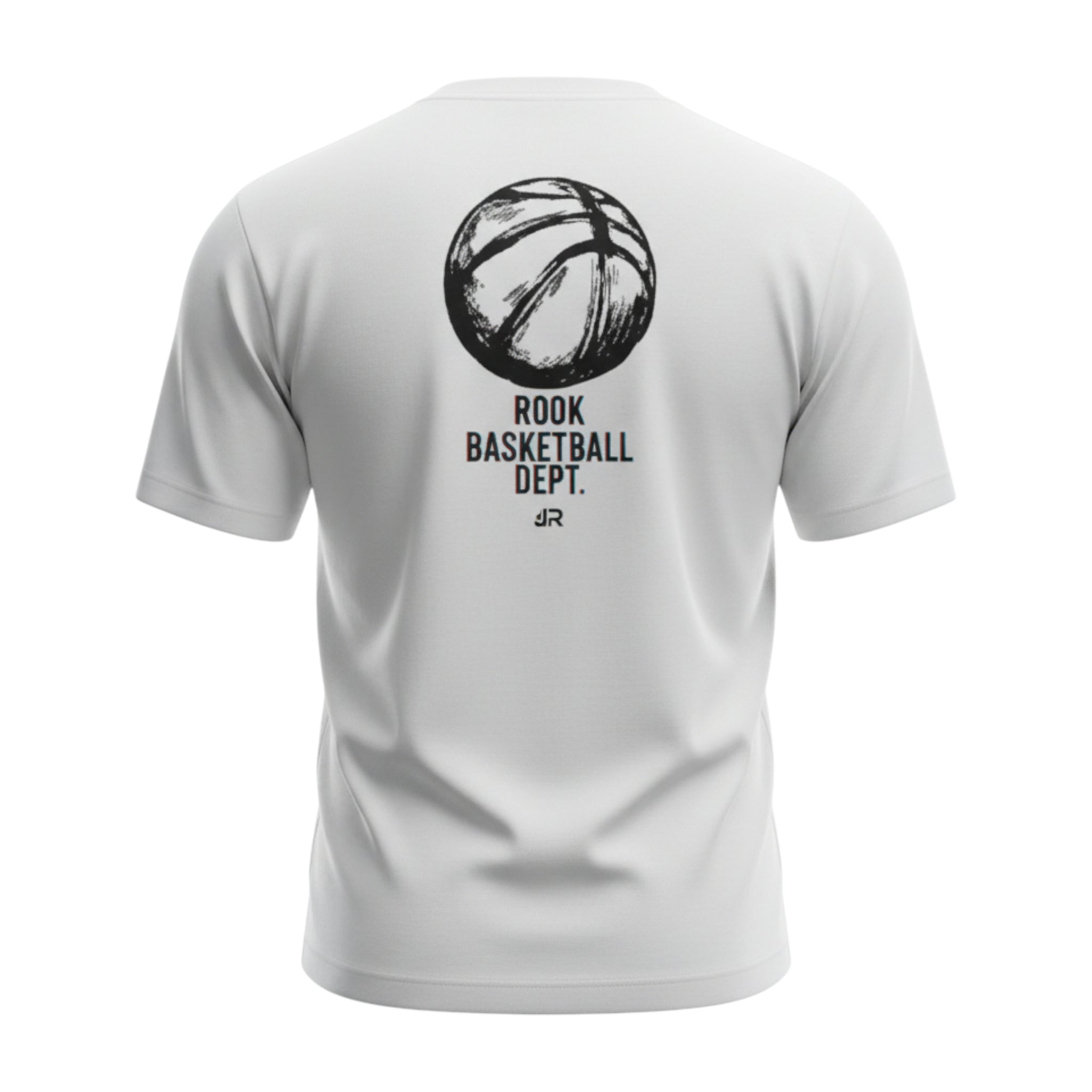 T-Shirt "Basketball Dept." White | Rook Basketball | Streetwear d'Élite