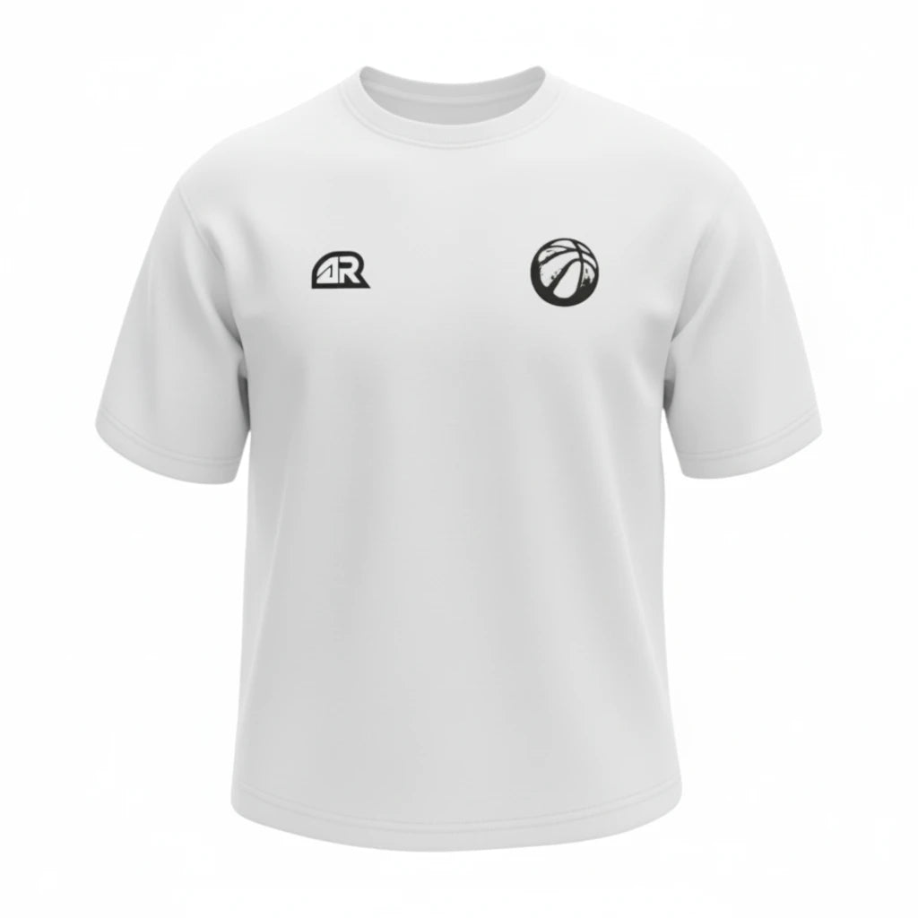 T-Shirt "Basketball Dept." White | Rook Basketball | Streetwear d'Élite