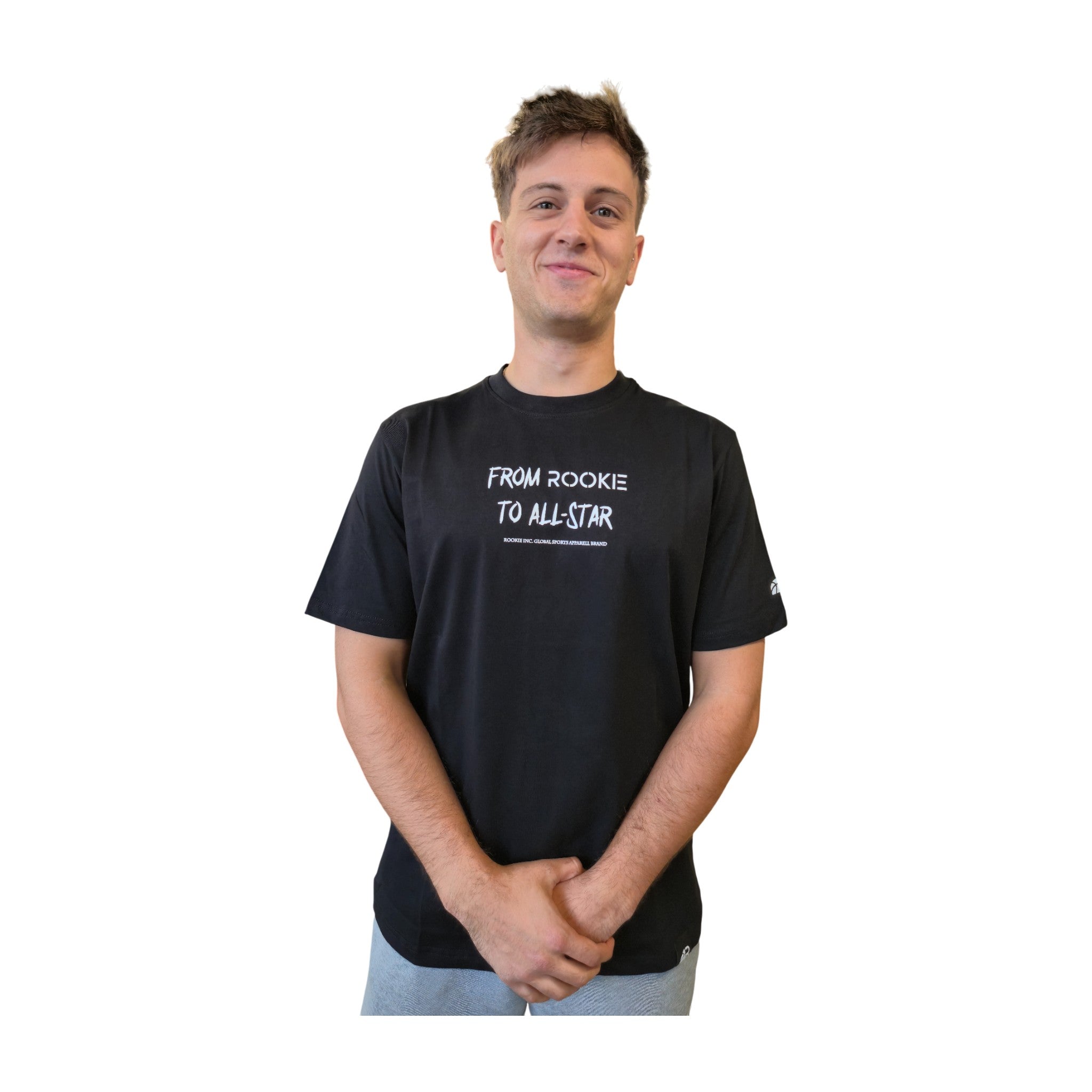 T-Shirt FROM Black | Maglia Basket Routine Nera | Rook Basketball