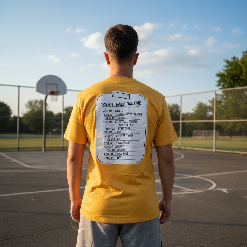 T-Shirt FROM Ochre | Maglia Basket Routine Ocra | Rook Basketball
