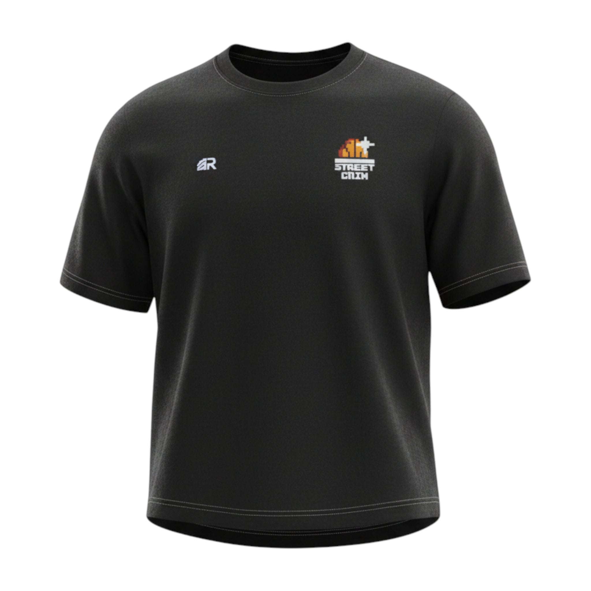 T-Shirt Play The Game Black - Maglia Basket Nera | Rook