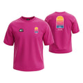 T-Shirt "The Answer" Pink| Rook Basketball | Streetwear Made in Italy