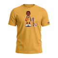 T-Shirt "The Mamba" Yellow | Rook Basketball | Streetwear Made in Italy