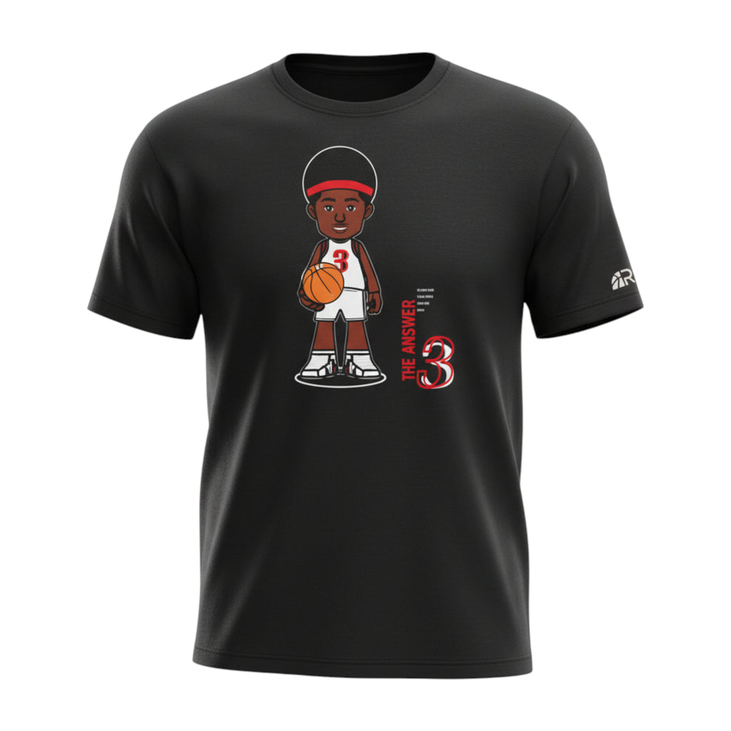 THE ANSWER T-SHIRT BLACK