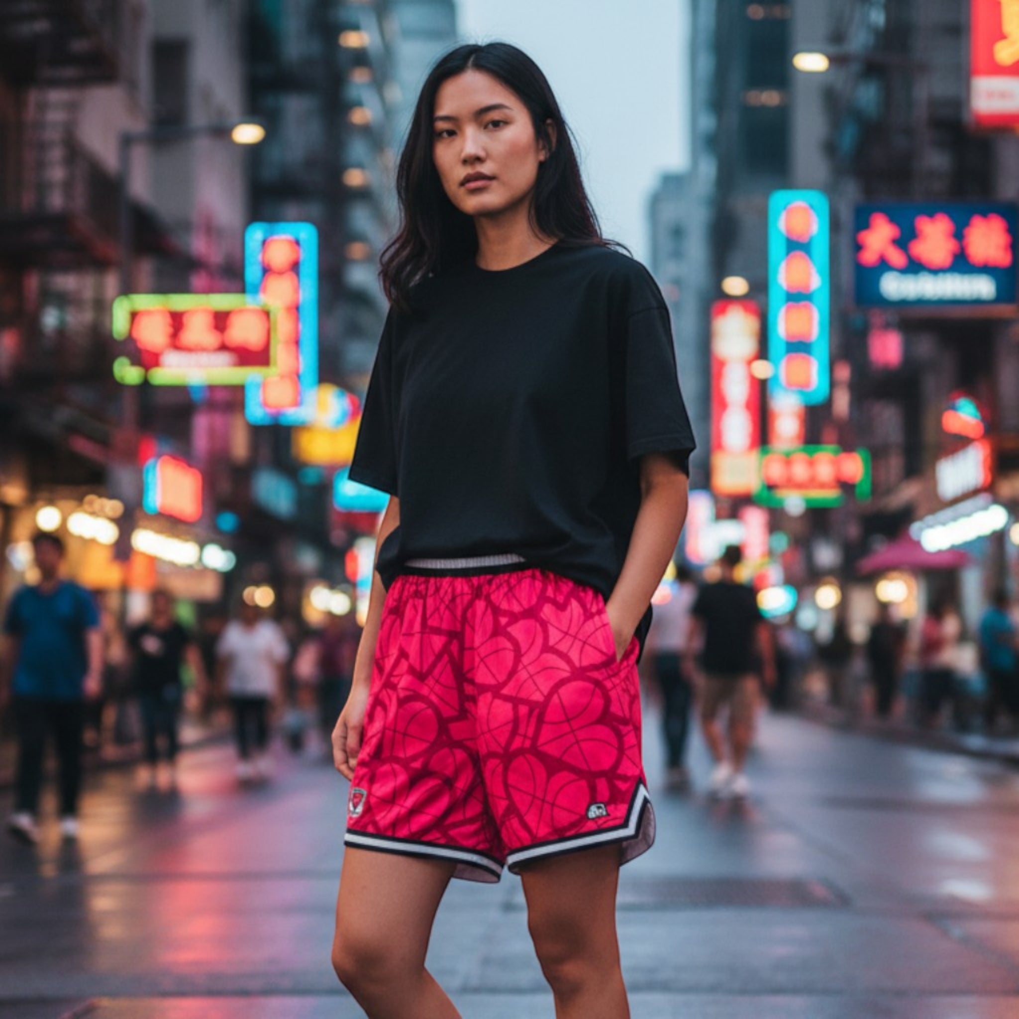 SHORTS LOVE FOR THE GAME RED