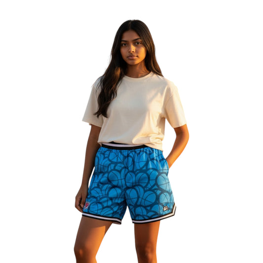 SHORTS LOVE FOR THE GAME TEAL