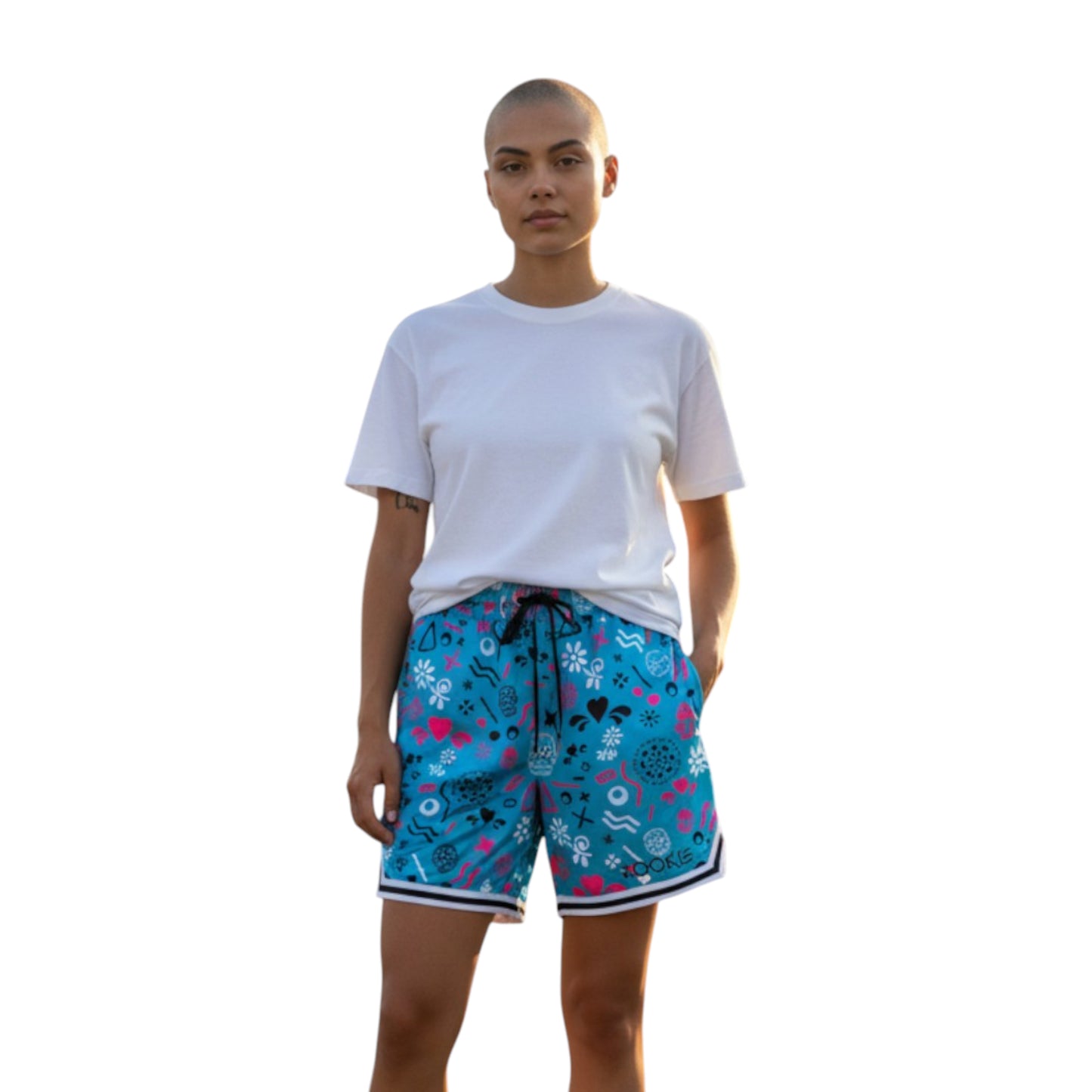 SHORTS WEMBY TEAL