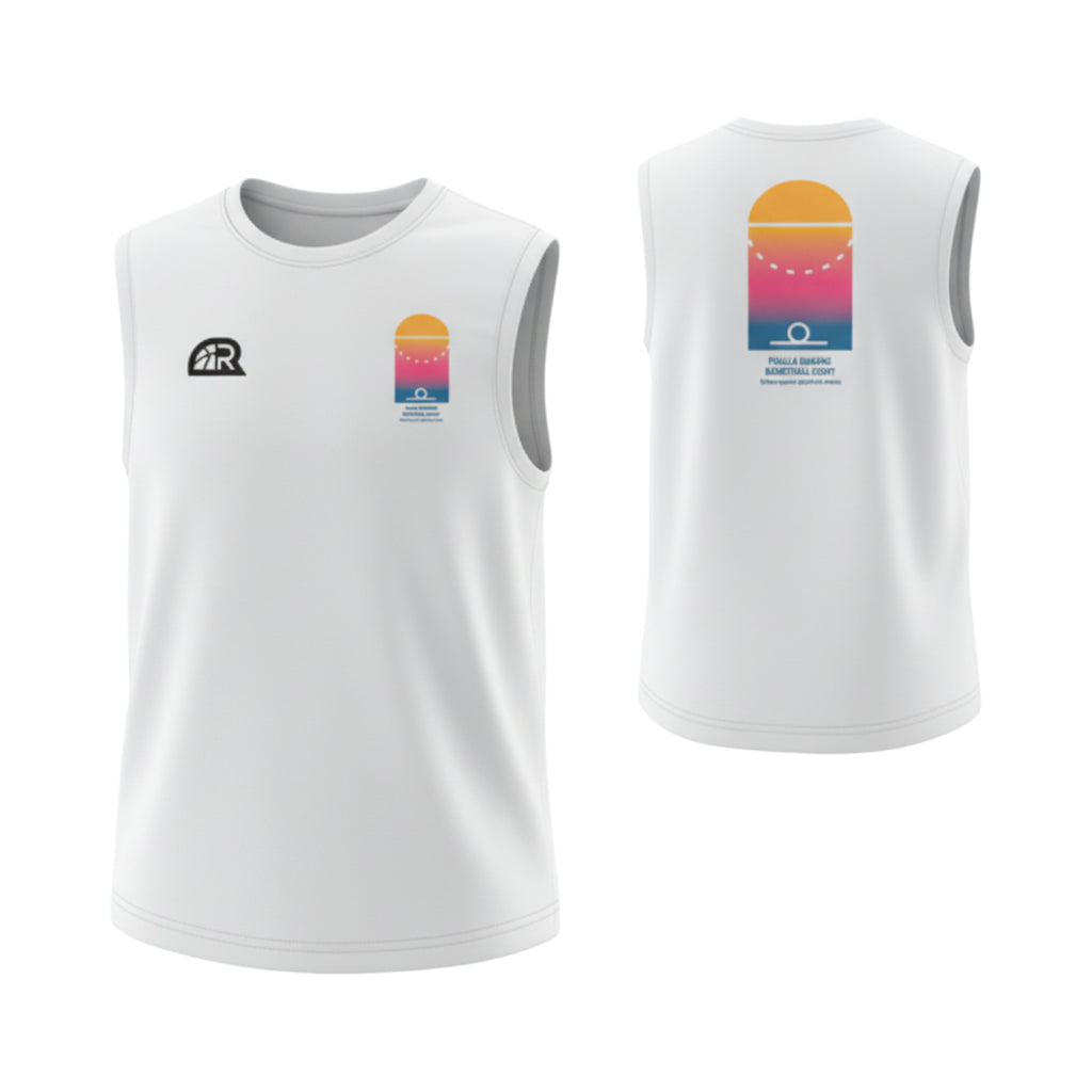 TShirt smanicata in cotone premium Rook Basketball