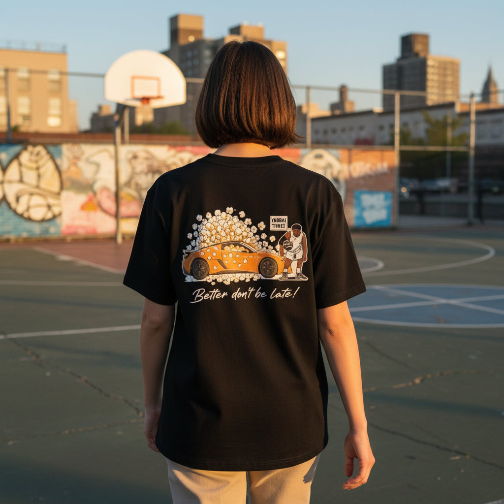 HEY ROOK T-SHIRT BLACK