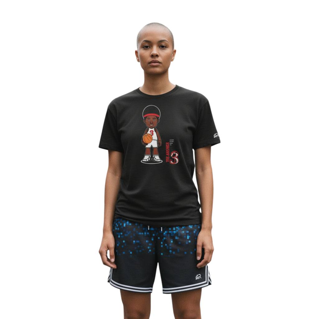 THE ANSWER T-SHIRT BLACK