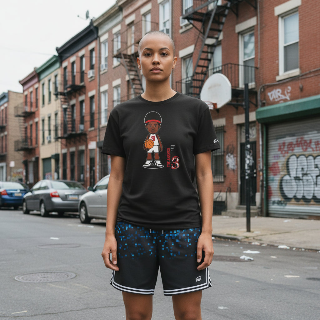 THE ANSWER T-SHIRT BLACK