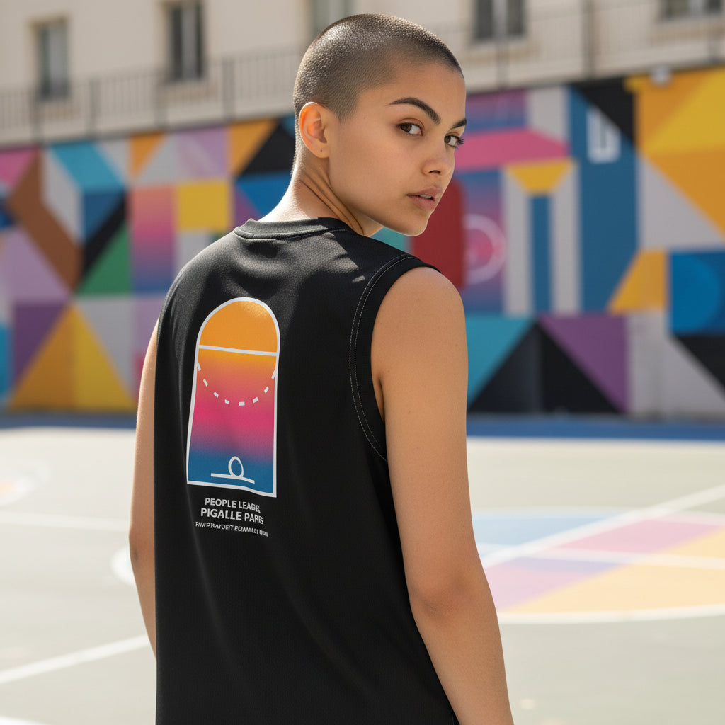 PIGALLE SLEEVLESS BLACK